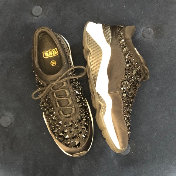 Ash Shoes - Ash Muse Beads Bis Sneakers Black Size 6